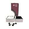 Go kamni - 22 x 9 mm stekleni, �rno-beli
