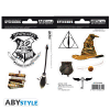 HARRY POTTER - nalepke - 16x11cm/ 2 lista - Magical Objects