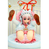 Nitro Super Sonic Image Character PVC Statue 1/6 Super Soniko Lolita Maid With Bed 12 cm