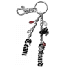 Twilight Eclipse Metal Key Ring with Bag Clip Team Edward