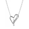 Twilight Eclipse Necklace Edward Script Heart