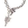 Lord of the Rings Charm Bracelet The Evenstar (Sterling Silver)