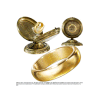 The Hobbit An Unexpected Journey Ring The One Ring (gold plated)