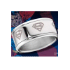 Superman Stainless Steel Ring Spinning