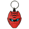 Power Rangers PVC Keychain Red Mask