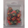 Gemini? D10 10-Set Black-Red w/gold