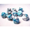 Gemini? D10 10-Set Steel-Teal w/white