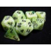 Poly 7-Sets Vortex Bright Green w/black