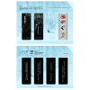 Game of Thrones Magnetic Bookmark Set B