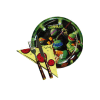 Teenage Mutant Ninja Turtles Pizza Set Characters