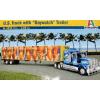 US Truck with Baywatch Trailer