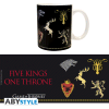 GAME OF THRONES - Mug - 320 ml - Sigles (noir) - c?ramique avec bo?te