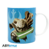 STAR WARS - skodelica 320 ml - Yoda and R2D2