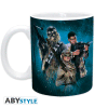STAR WARS - skodelica 320 ml - Rey, Finn and Chewie