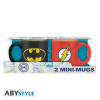 DC COMICS - set 2 mini-skodelic 110 ml - Batman and Flash 