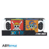 ONE PIECE - set 2 mini-skodelic 110 ml - Luffy and Nami emblems 