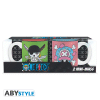 ONE PIECE - set 2 mini-skodelic 110 ml - Zoro and Chopper emblems
