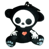 Skelanimals Plush Figure with Clip-On Marcy (Ape) 10 cm