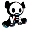 Skelanimals Plush Figure Elle (Elephant) 23 cm