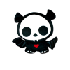 Skelanimals Plush Figure Diego (Fledermaus) 23 cm