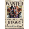 ONE PIECE - poster - Wanted Buggy (52x35)