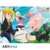 THE SEVEN DEADLY SINS - poster - Meliodas and Elizabeth (52x38)