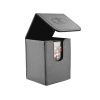 Flip Deck Case 100+ Leatherette Grey