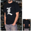 DEATH NOTE - T-shirt L tribute ?rna