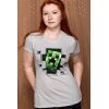 Minecraft Ladies T-Shirt Creeper Inside
