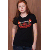 Minecraft Ladies T-Shirt Powered By Redstone
