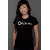 Portal II Ladies T-Shirt Aperture 80?s Log